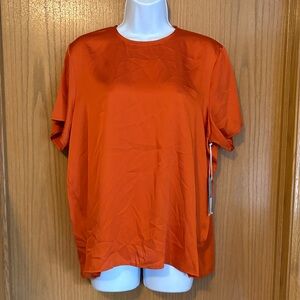 Worthington size Large Women's Orange Top